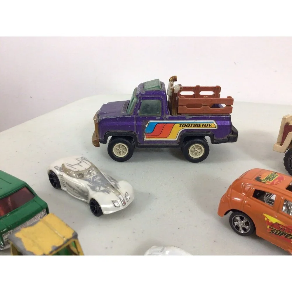 Vintage Matchbox Cars Tootsie Toy Variety Lot as Shown